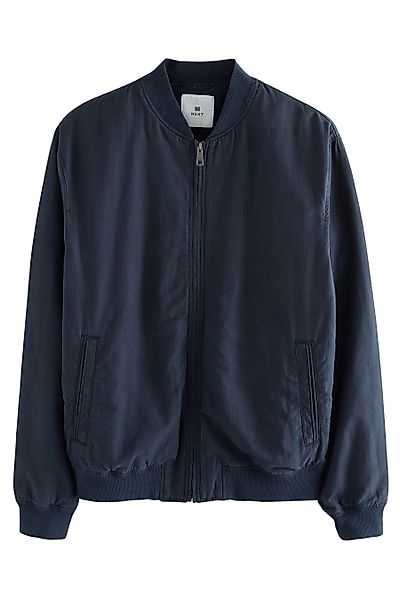 Next Bomberjacke Stückgefärbte Bomberjacke aus Leinen günstig online kaufen