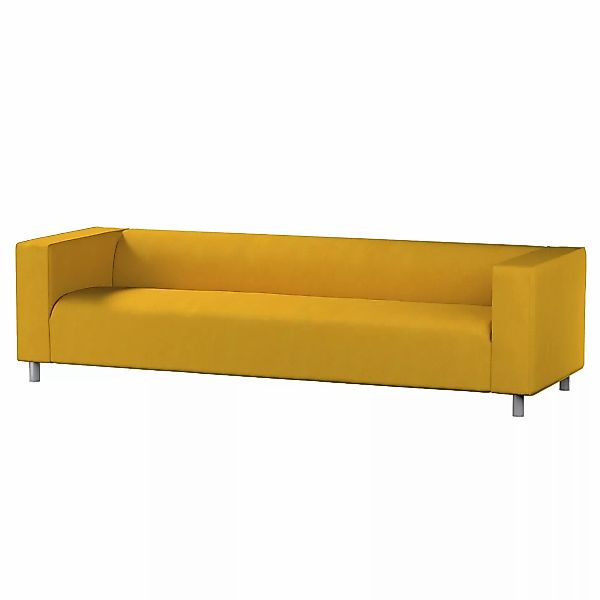 Bezug für Klippan 4-Sitzer Sofa, senffarbe, Bezug für Klippan 4-Sitzer, Etn günstig online kaufen