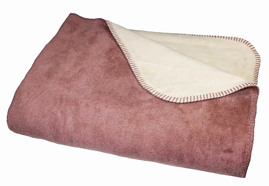 Moon Doubleface Kuscheldecke, Wohndecke, Decke aus Baumwollmischung, ca. 22 günstig online kaufen