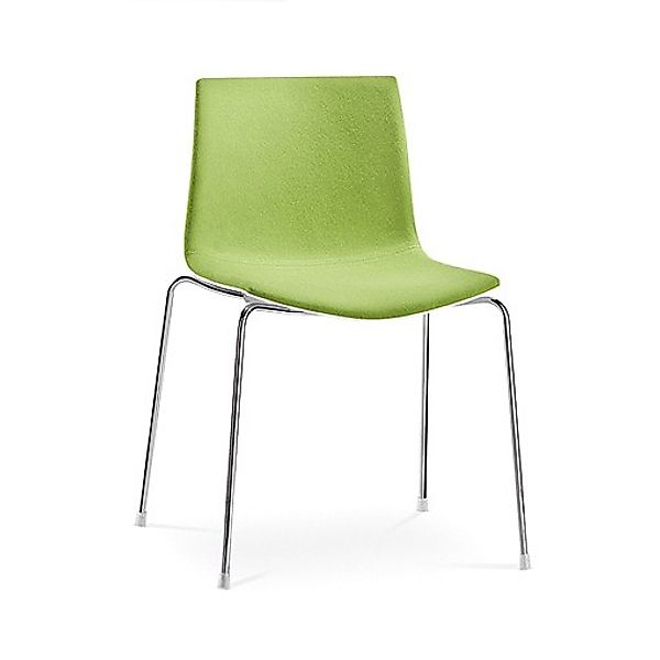 Arper CATIFA 46 0458 | Stuhl Vierfuß | Spiegelpolster innen günstig online kaufen