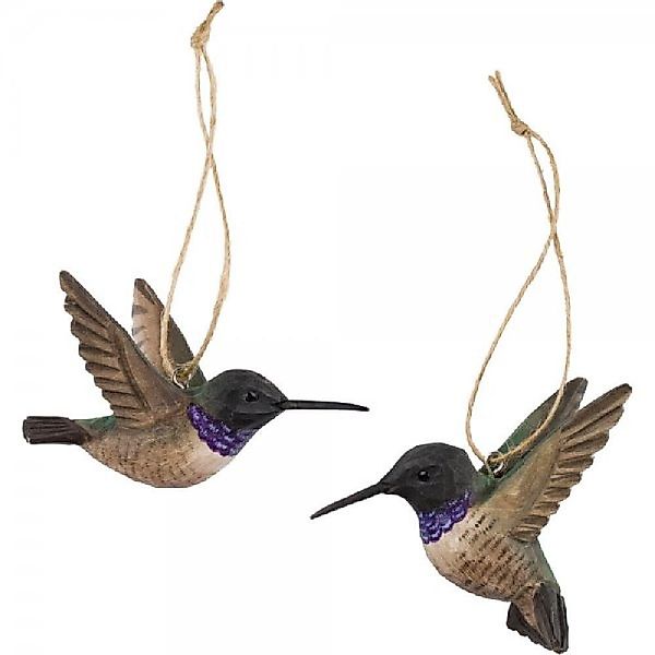 Wildlife Garden Skulptur Dekovogel Schwarzkinnkolibri (2-teilig) günstig online kaufen