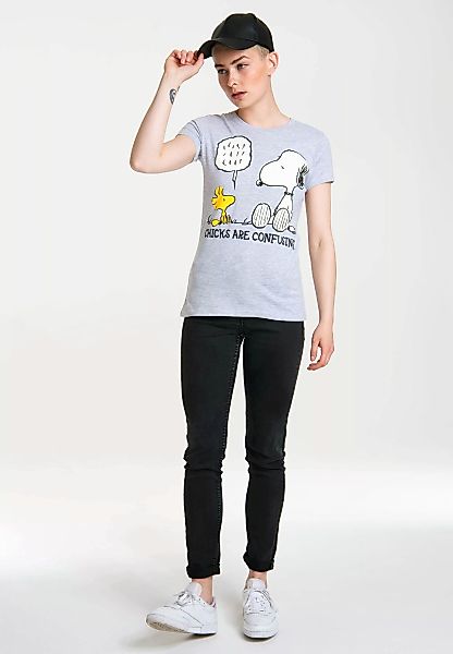 LOGOSHIRT T-Shirt "Snoopy - Peanuts", mit niedlichem Snoopy-Frontprint günstig online kaufen