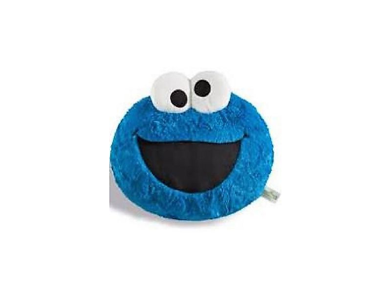 Krümelmonster Kopfkissen Krümelmonster Kissen rund, 30 günstig online kaufen