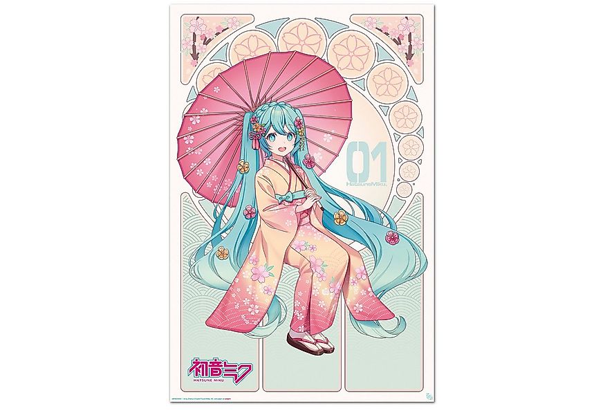 GB eye Poster Hatsune Miku Poster Sakura Kimono 61 x 91,5 cm günstig online kaufen