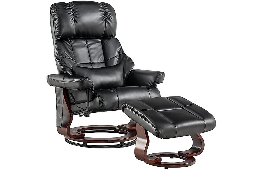 MCombo Relaxsessel MCombo Massagesessel mit Hocker 9068, 360°drehbarer Rela günstig online kaufen