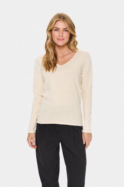Saint Tropez Strickpullover MilaSZ LS V-Neck günstig online kaufen