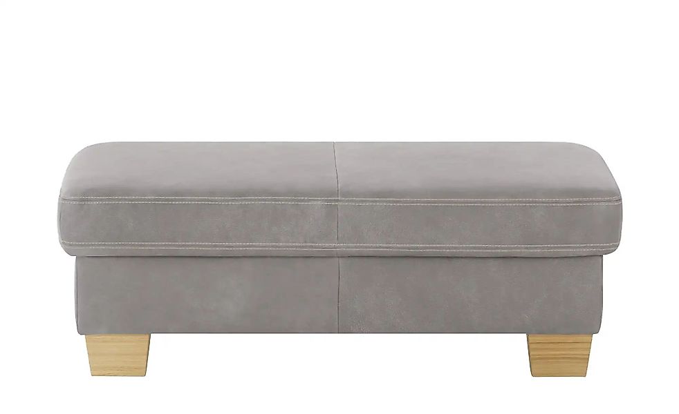 meinSofa XXL-Hocker  Samu ¦ grau ¦ Maße (cm): B: 130 H: 45 T: 65 Polstermöb günstig online kaufen