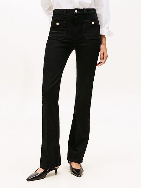 Tommy Hilfiger Bootcut-Jeans DNM BLACK BOOTCUT HW günstig online kaufen