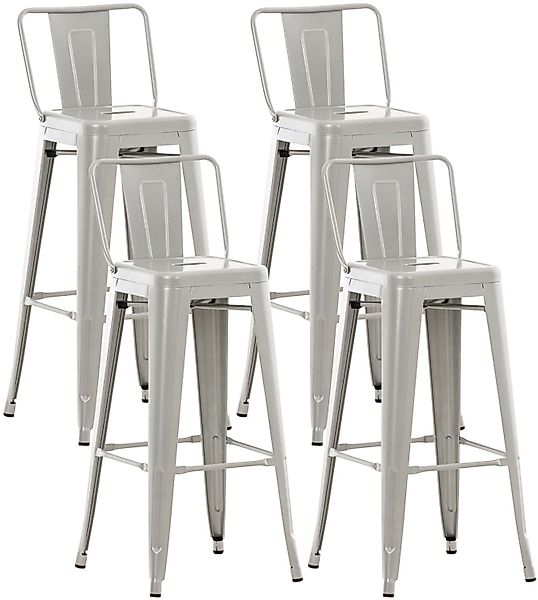 CLP Barhocker Mason (4er Set, 4 günstig online kaufen