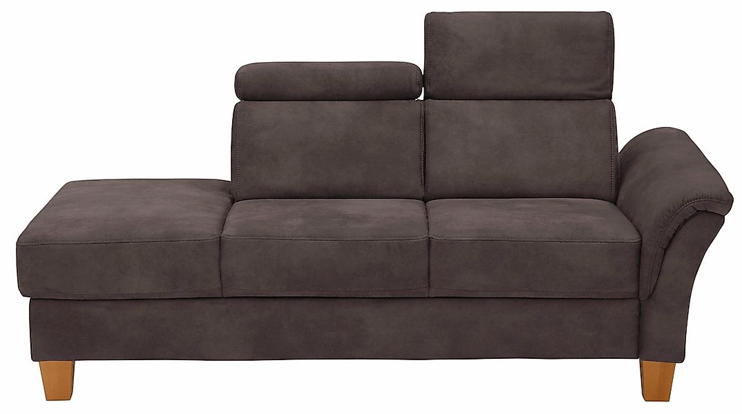 Home affaire Recamiere "Conville" incl. Kopfteilverstellung, Federkern, wah günstig online kaufen