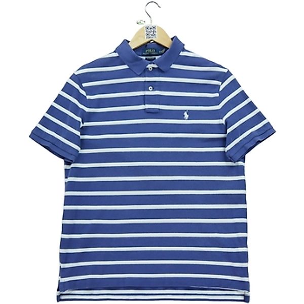 Polo Ralph Lauren  Poloshirt Polo manches courtes Homme Bleu günstig online kaufen