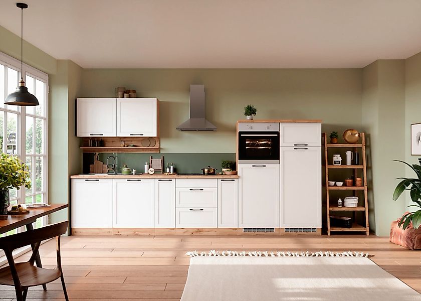 KOCHSTATION Küchenzeile »KS-Lana« 360 cm breit, wahlweise mit oder ohne E-G günstig online kaufen