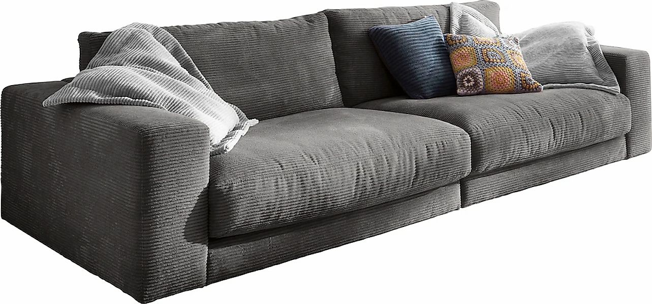 Home affaire Big-Sofa "Enisa, bequeme, legere Polsterung B/T/H: 290/127/85 günstig online kaufen
