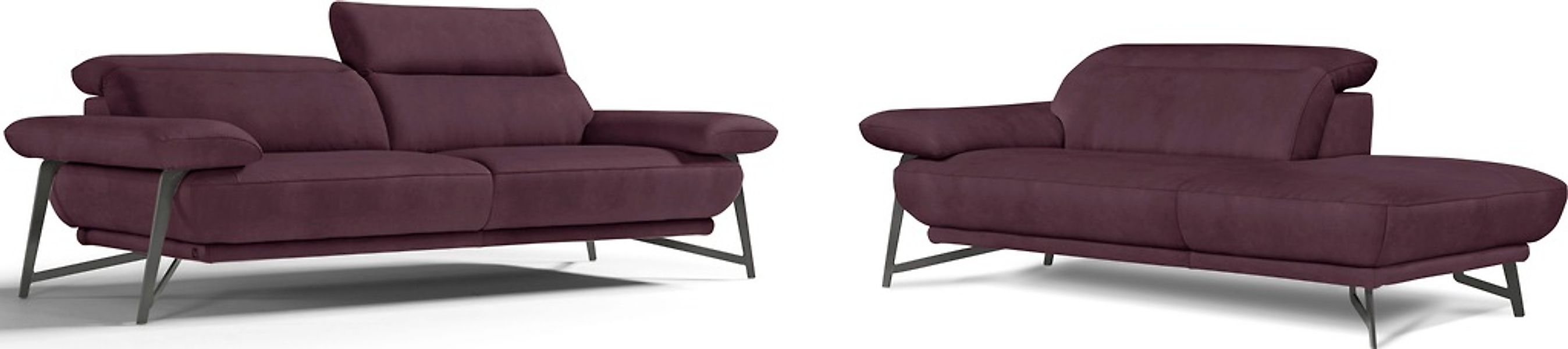 Egoitaliano Polstergarnitur "Anais, Design mit hohem Sitzkomfort für mehr B günstig online kaufen