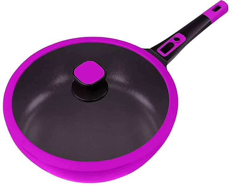 KING Bratpfanne »»Click-Grip Xylan Plus Silver Diamond«, mit Glasdeckel« Al günstig online kaufen