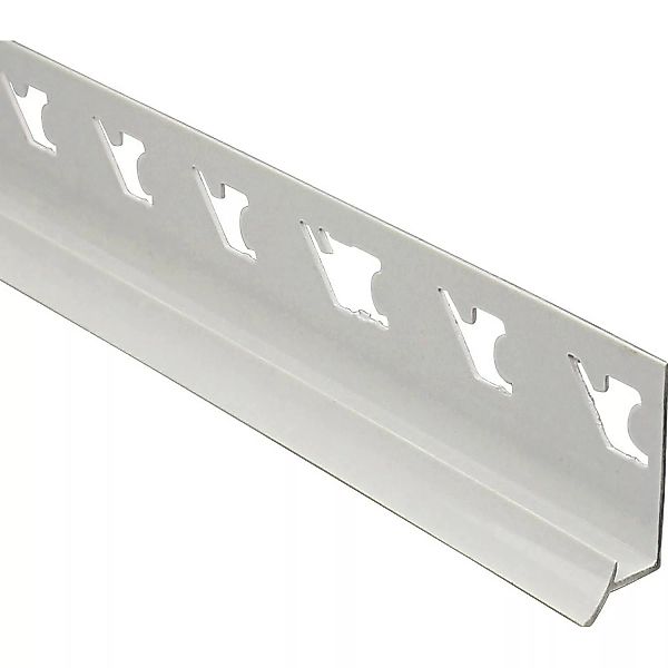 Eckfuge PVC matt Weiß 8 mm x 2,5 m günstig online kaufen