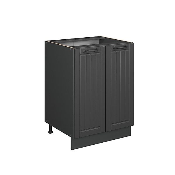 Vicco Unterschrank Fame-Line, Dunkelgrau/Anthrazit, 60 cm günstig online kaufen