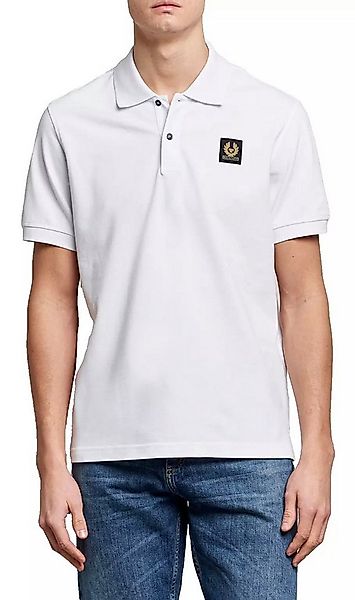 Belstaff Poloshirt Herren Retro Patch Regular Comfort Fit Baumwollpiqué Ges günstig online kaufen