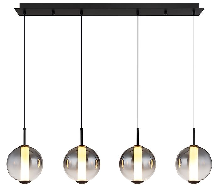 GLOBO LIGHTING Hängeleuchte »LACY« LED-Modul 1 Stk. Warmweiß Hängelampe Ess günstig online kaufen