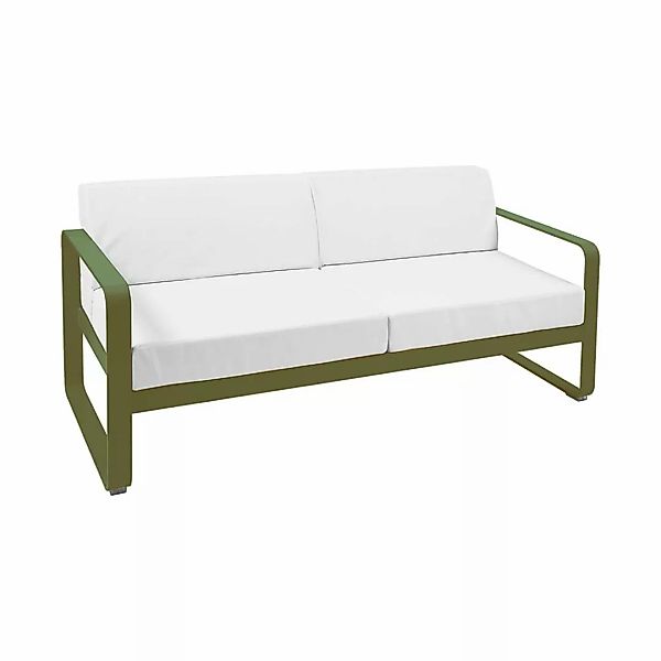 Bellevie Lounge-Sofa 2-Sitzer D3 Pesto 81 Grauweiß günstig online kaufen