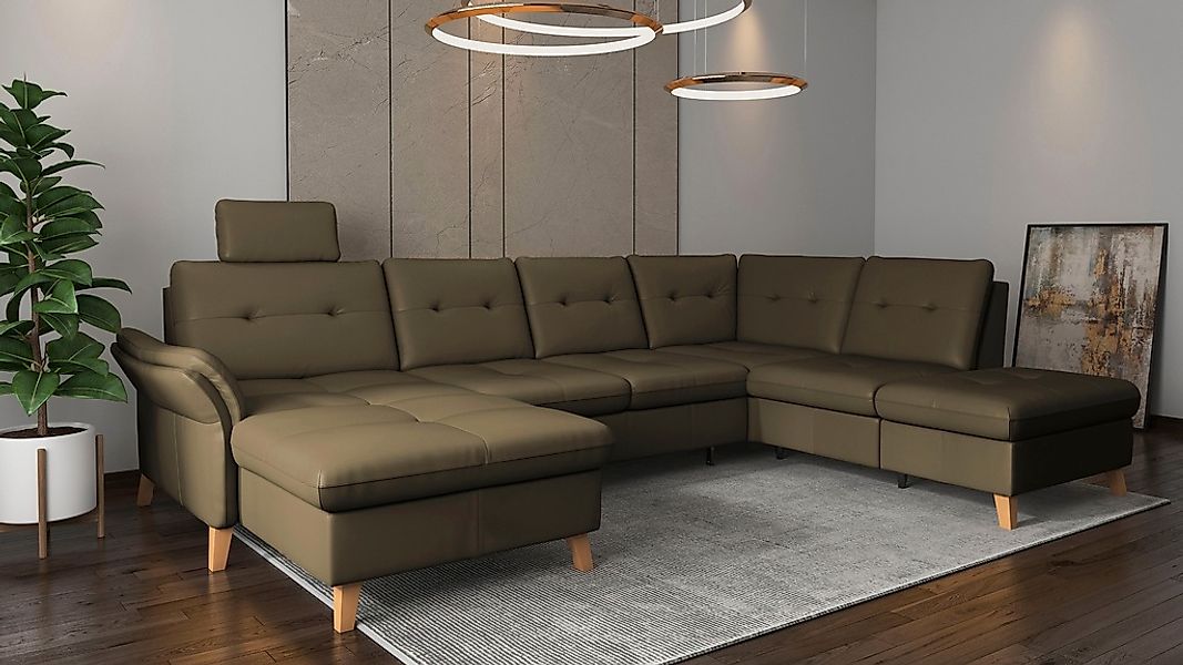 sit&more Wohnlandschaft "Göteborg" inkl. Sitztiefenverstellung, wahlweise m günstig online kaufen