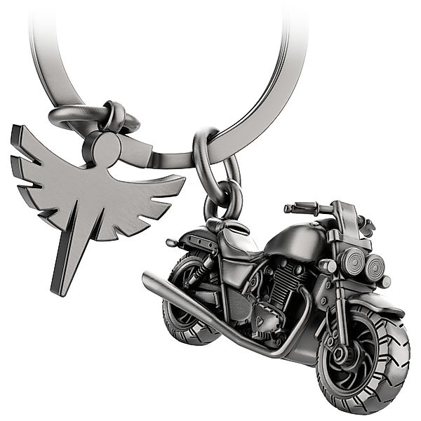 FABACH Schlüsselanhänger Chopper Motorrad mit Schutzengel günstig online kaufen