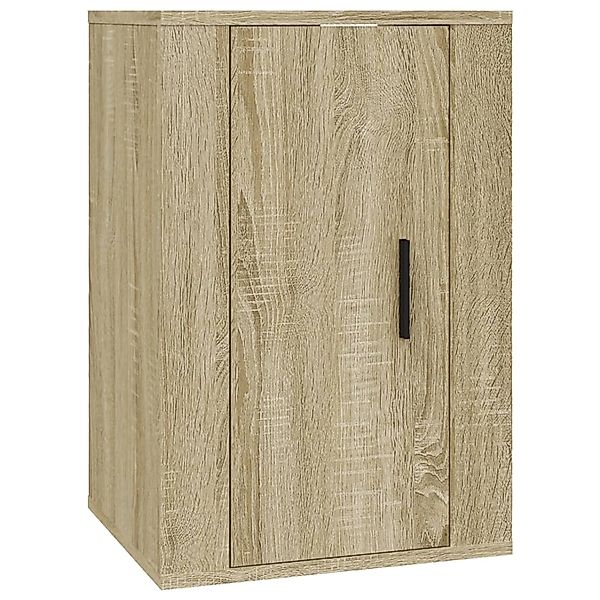vidaXL TV-Wand TV-Wandschrank Sonoma-Eiche 40x34,5x60 cm, günstig online kaufen