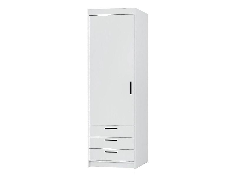 Beautysofa Drehtürenschrank ELENA 1D mit Schubladen günstig online kaufen