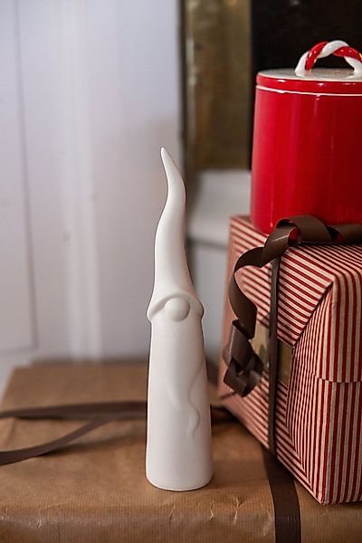 Storefactory Weihnachtsfigur Wichtel Erik Keramik Weiß Weihnachtsdeko, Deko günstig online kaufen