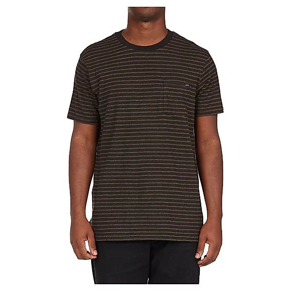 Billabong Eldorado Hemp Stripe Kurzärmeliges T-shirt 2XL Black günstig online kaufen