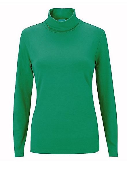 Estefania for woman Rollkragenshirt Basic Langarm-Rolli mit gerafften Ärmel günstig online kaufen