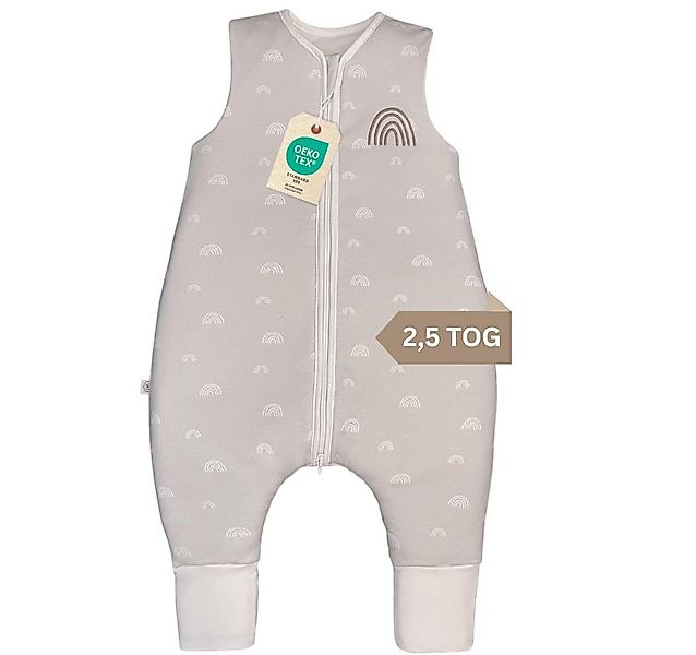DIKOS Babyschlafsack Babyschlafsack mit Füßen 2,5 TOG REGENBOGEN günstig online kaufen