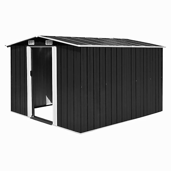 Geräteschuppen 257ãâ298ãâ178 Cm Metall Anthrazit günstig online kaufen