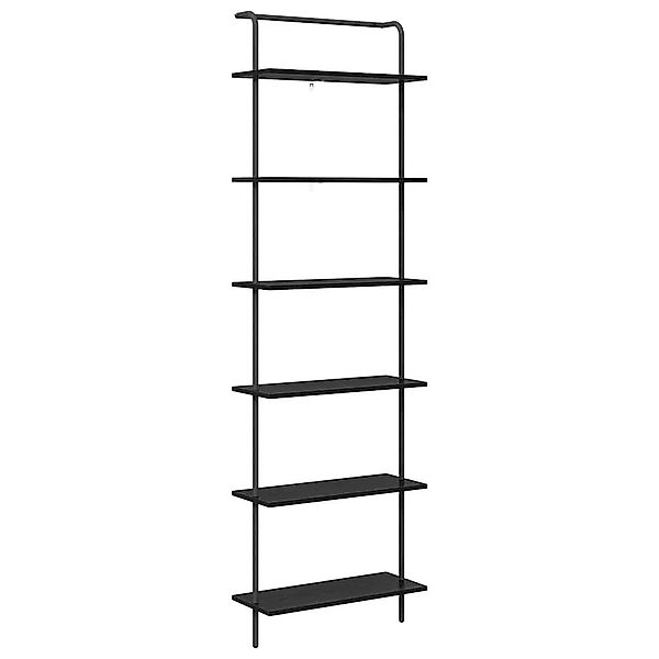 vidaXL Bücherregal Regal Schwarz Eichen-Optik 60 günstig online kaufen