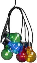 KONSTSMIDE LED-Lichterkette, bunt, 10 bunte Birnen günstig online kaufen