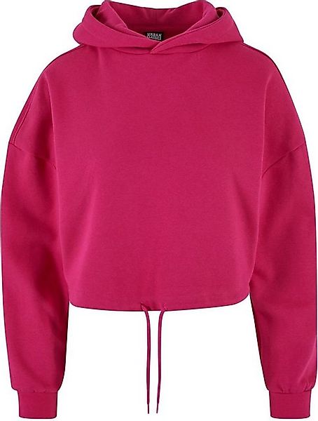 URBAN CLASSICS Kapuzenpullover Ladies Cropped Oversized Hoodie Damen Kapuze günstig online kaufen