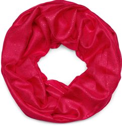 styleBREAKER Loop Seidiger Einfarbiger Loop Glitzer, günstig online kaufen