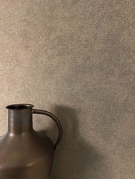 Newroom Vliestapete Erwen 13 Tapete Unitapete Einfarbig,Putz,Struktur, Brau günstig online kaufen