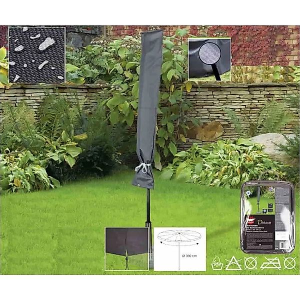 Boni-shop Schutzhülle Gartenschirm  Wetterfeste Partyschirm Abdeckung Ø300 günstig online kaufen