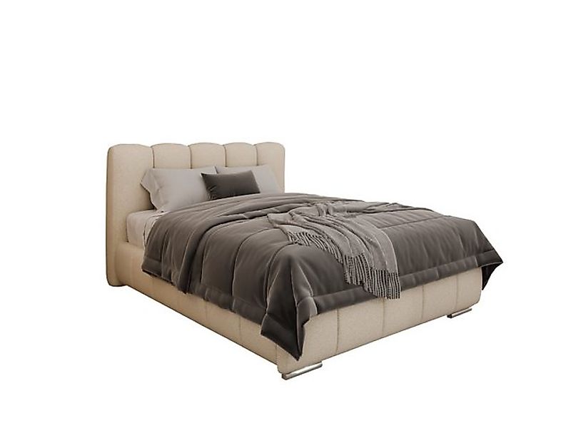 PANDA MÖBEL GmbH Polsterbett ZAIRA Elegantes Polsterbett für modernen Wohns günstig online kaufen