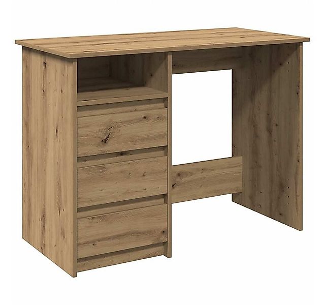 vidaXL Schreibtisch Schreibtisch Artisan-Eiche 102x50x75 cm Holzwerkstoff günstig online kaufen