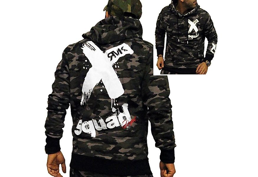 RMK Hoodie Herren Pullover mit Kapuze Pulli Kapuzenpullover Langarm X mit B günstig online kaufen