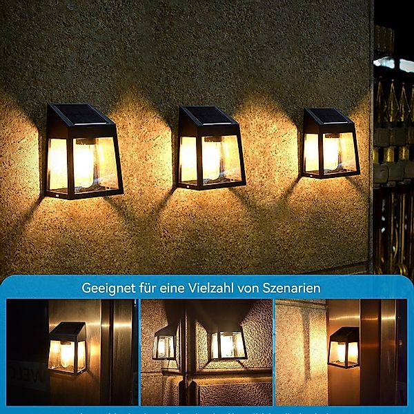 BlingBin LED Solarleuchte 2/4 Stück Solar günstig online kaufen