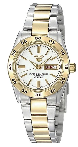 Seiko Automatikuhr Bicolor Seiko 5 Automatik günstig online kaufen