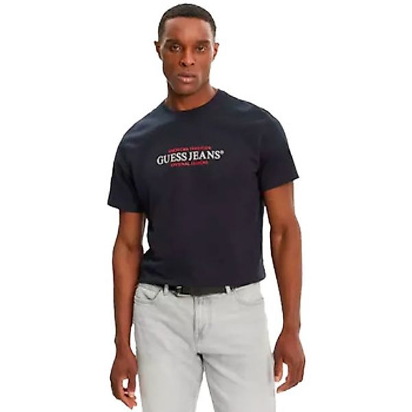 Guess  T-Shirt M4YI42 K8FQ4 AMERICAN TRADE TEE-A71W DARING OCEAN günstig online kaufen