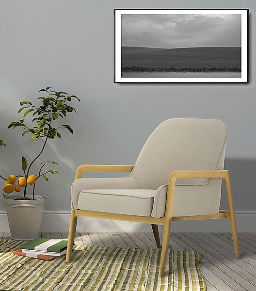 Home affaire Sessel "Braga" wahlweise mit Gestell aus Eiche in dunkel oder günstig online kaufen