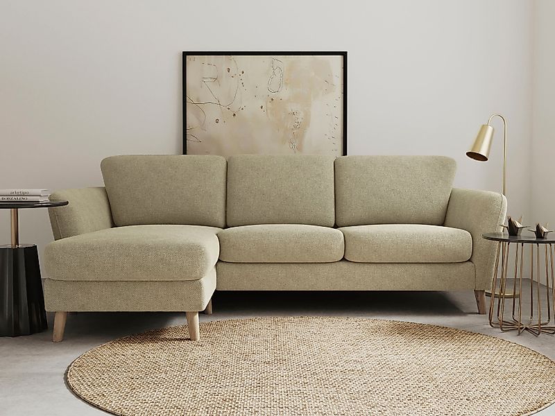 Home affaire Ecksofa MARSEILLE (242/152cm),L-Form, Rec. günstig online kaufen