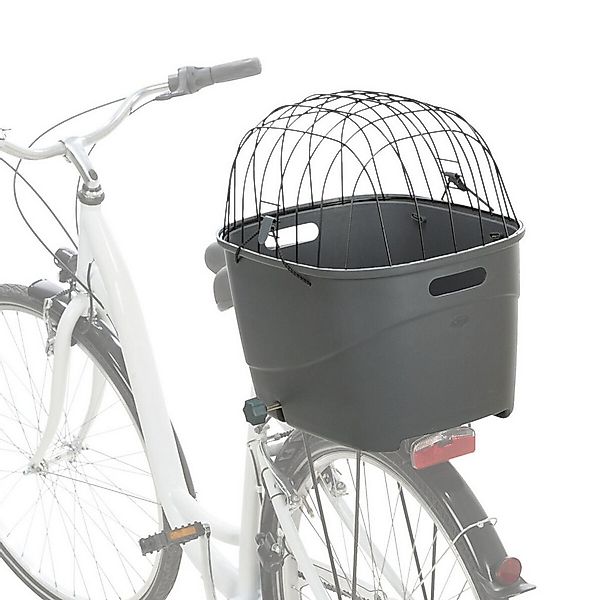 TRIXIE Tierfahrradkorb Fahrradkorb für Gepäckträger - grau - 36 × 47 × 46 c günstig online kaufen