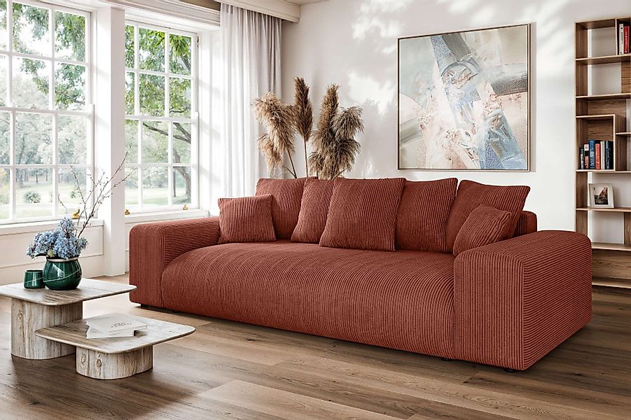 Home affaire Big-Sofa LAKESIDE 3-Sitzer Schlafsofa günstig online kaufen