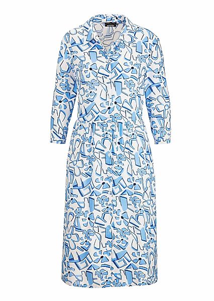 GOLDNER Sommerkleid "Grafisches Hemdblusenkleid mit Taschen" Taschen in der günstig online kaufen